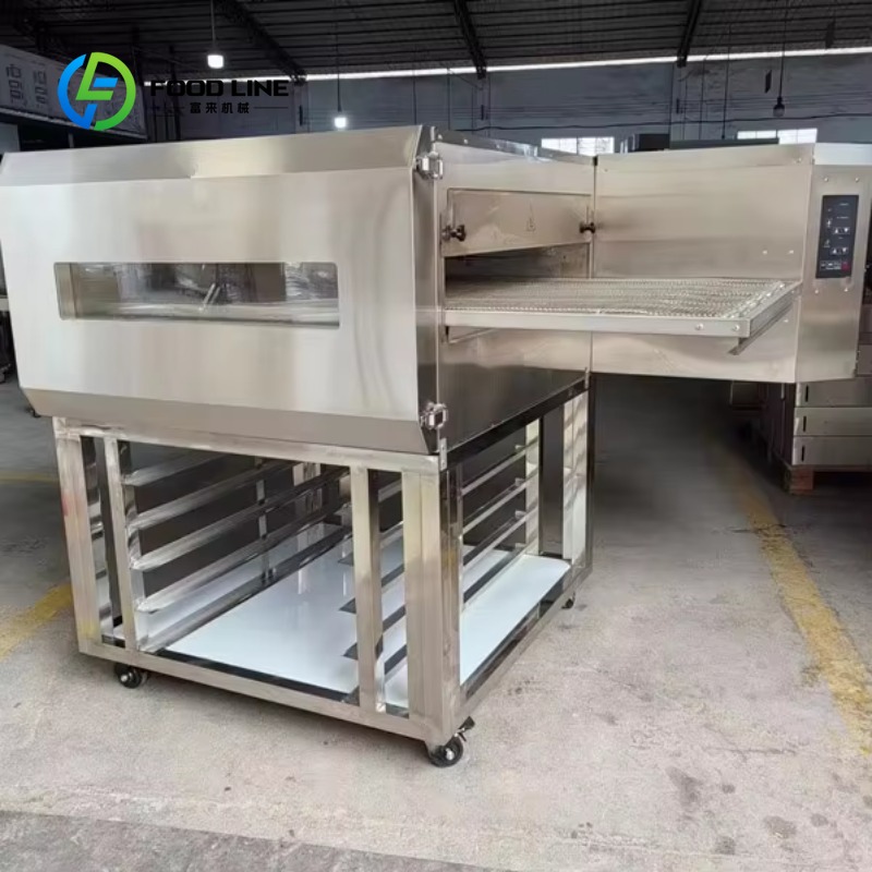 Pizza Conveyor Oven - Oven pizza otomatis dengan konveyor yang