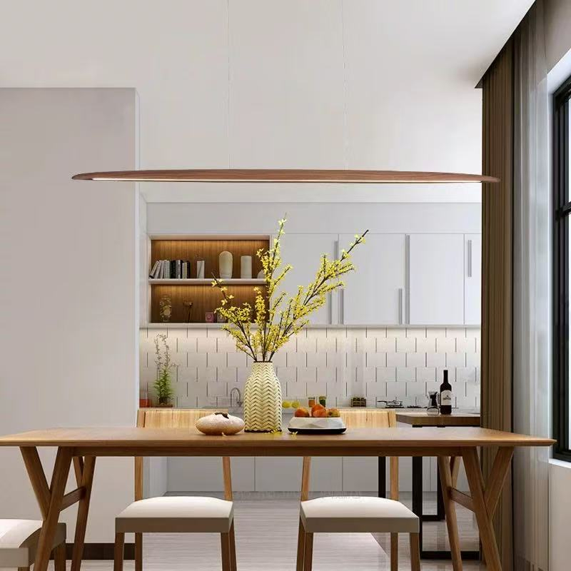 Commercial Kitchen Island - Lampu Gantung Kayu LED 2026, Lampu