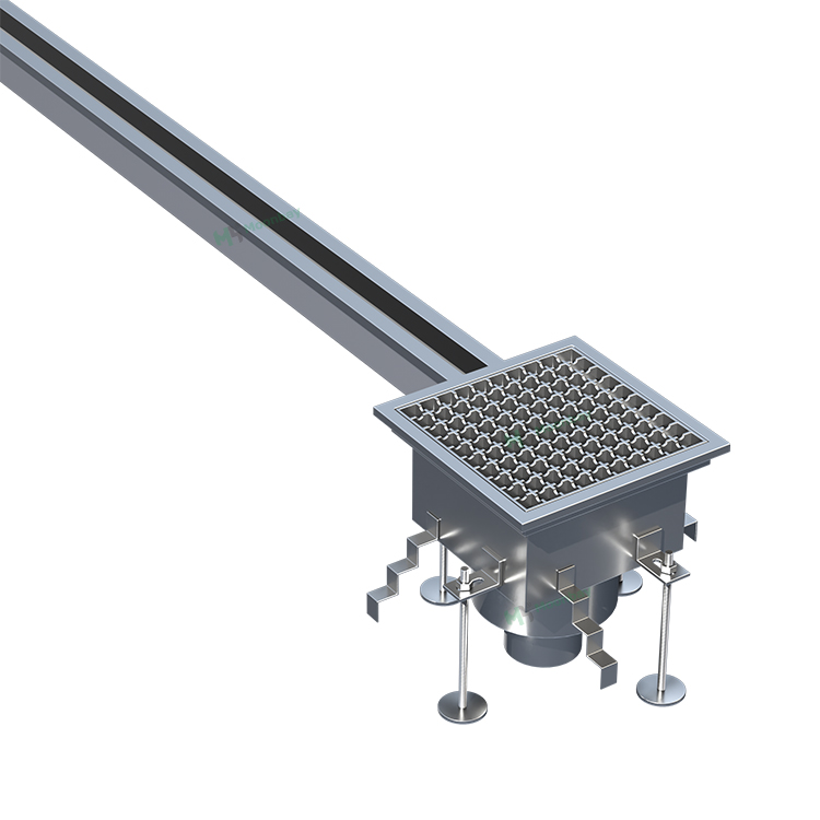 Commercial Kitchen Floor Drain - Sistem Drainase Saluran Air Lantai Linear