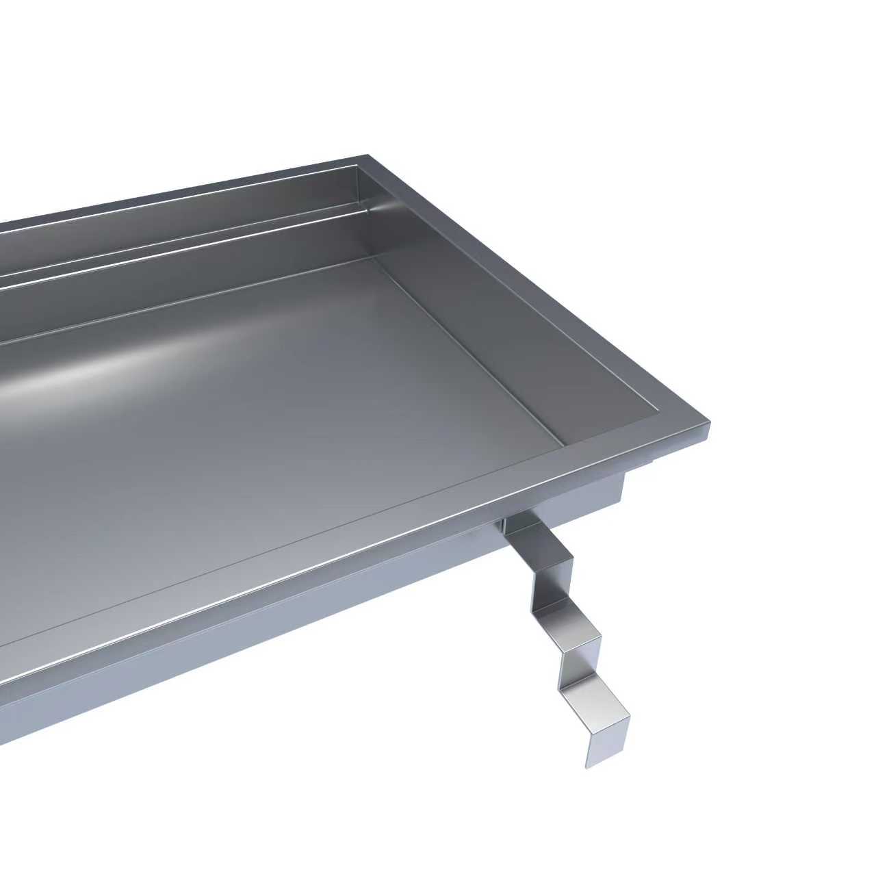 Commercial Kitchen Floor Drain - Saluran Pembuangan Lantai Persegi Panjang Modern