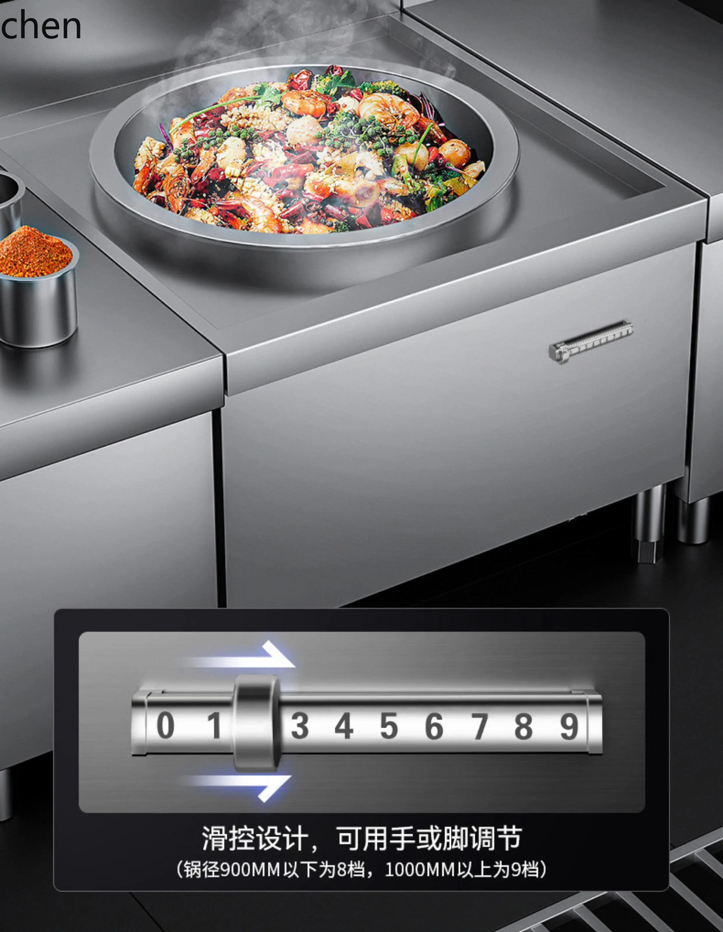 Commercial Kitchen Induction - Kompor induksi komersial ZML, kompor panci