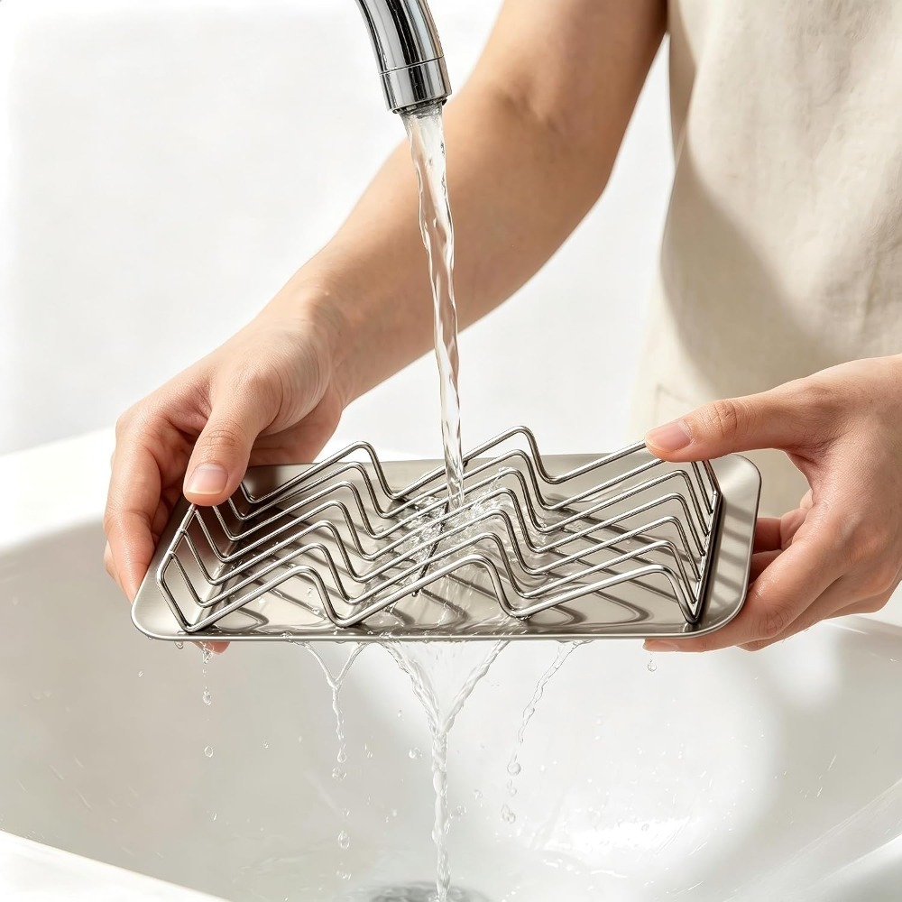 Commercial Kitchen Floor Drain - Tempat Sabun Stainless Steel 3 Lapis