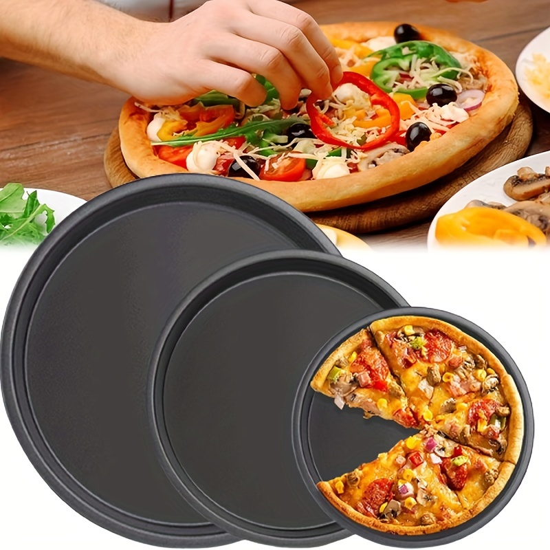Pizza Conveyor Oven - Set Loyang Pizza Anti Lengket Baja