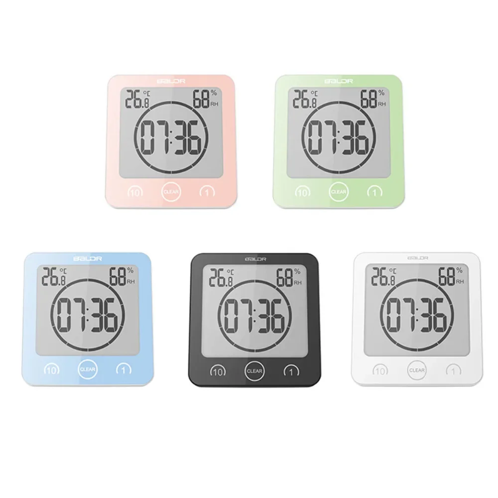 Commercial Kitchen Timer - Jam dinding kamar mandi, LCD Digital