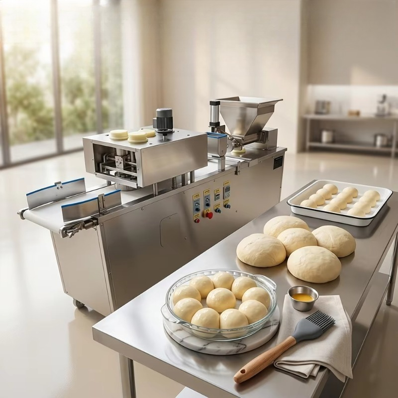 Rotary Bakery Oven - Mesin Pembagi dan Pembulat Adonan Otomatis