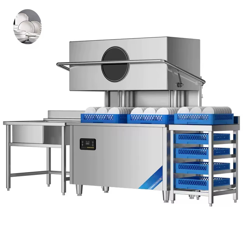 Commercial Kitchen Hood - Mesin Pencuci Piring Komersial Sistem Fast