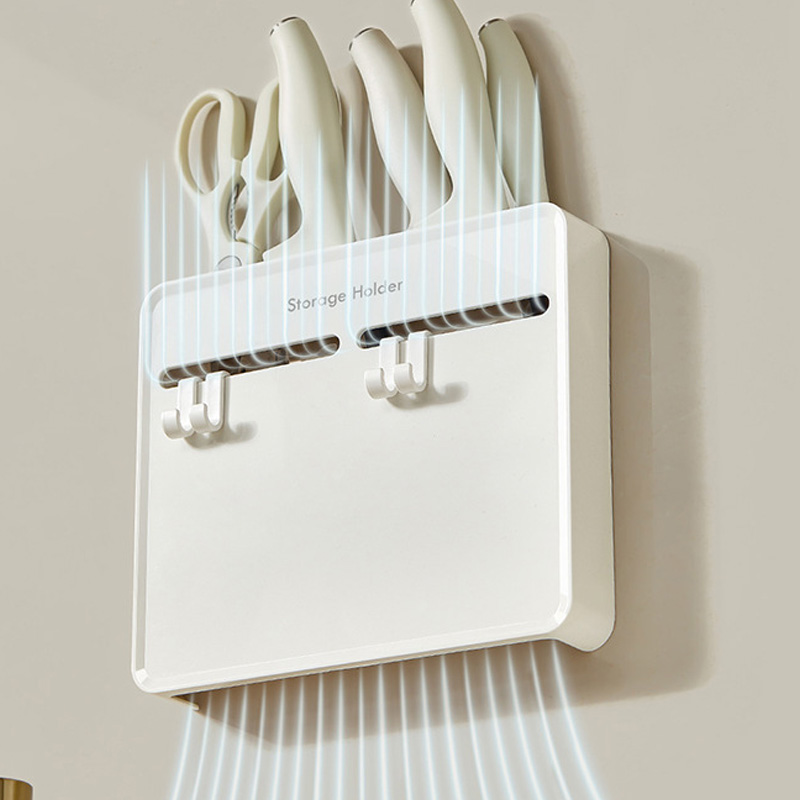 Commercial Kitchen Knife Holder - Rak Pisau Dapur Tanpa Bor, Rak