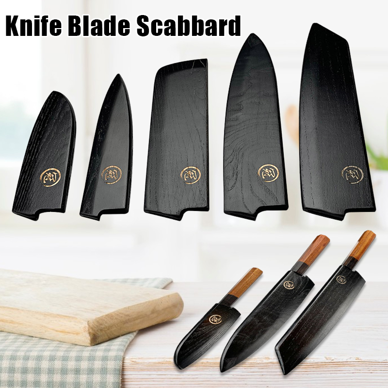 Commercial Kitchen Knife Holder - Sarung pisau magnet koki Jepang kayu