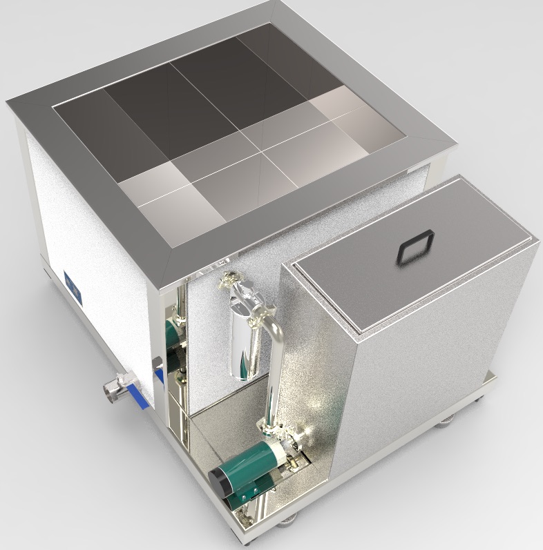 Commercial Kitchen Hood Cleaning - Pembersih Saluran Dapur Stainless Steel Mesin
