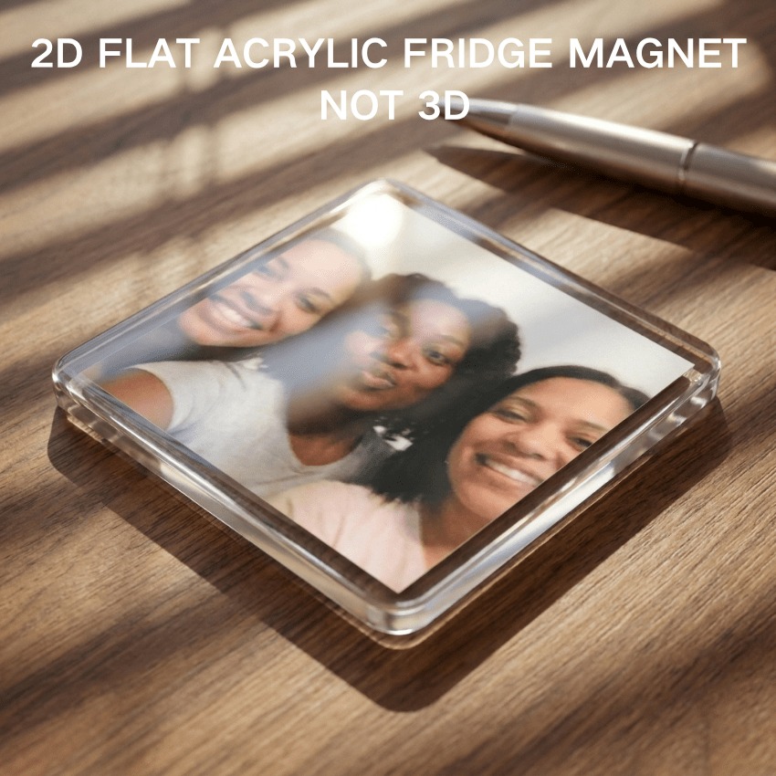 Commercial Kitchen Fridge - Magnet Foto Bestie yang Dipersonalisasi -