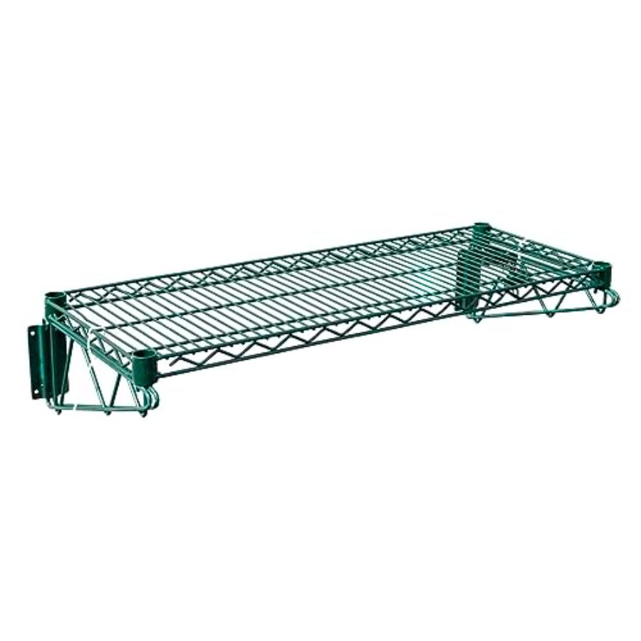 Commercial Kitchen Walls - Rak Dinding Kawat Hijau Berlapis Epoksi