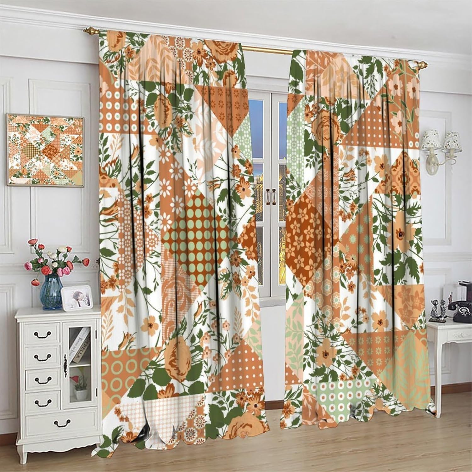 Commercial Kitchen Canopy - Gorden Boho Patchwork, Gorden Jendela Motif