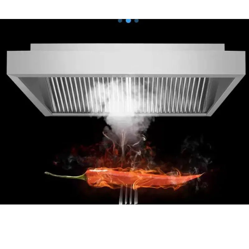 Commercial Kitchen Hood Cleaning - Penghisap Asap Dapur Komersial Baja Anti