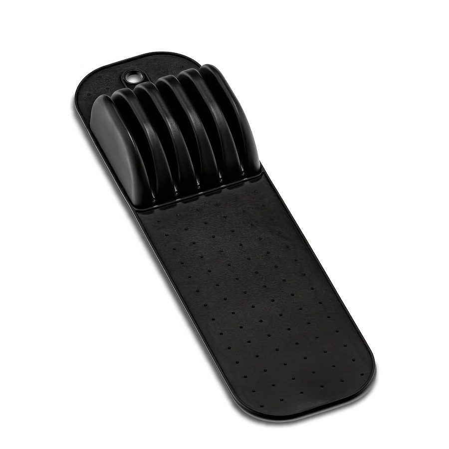 Commercial Kitchen Knife Holder - Tempat pisau silikon dapur 5 slot