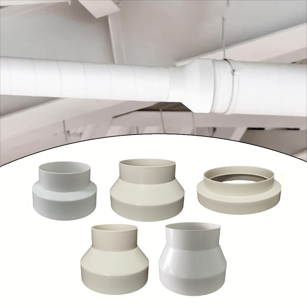Commercial Kitchen Hood - Adaptor Peredam Ventilasi ABS Untuk Transisi