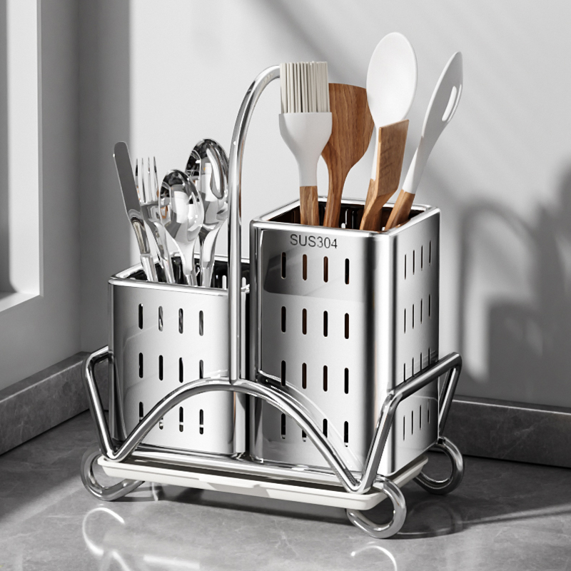 Commercial Kitchen Knife Holder - Organizer Peralatan Dapur, Tempat Peralatan Makan