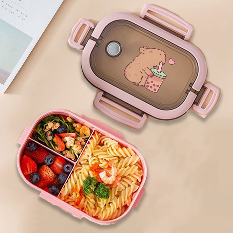 Commercial Kitchen Organization - Kotak Makan Siang Bento Capybara Anime