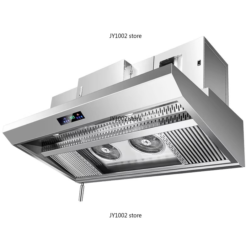 Commercial Kitchen Hood Installation - Penghisap Asap Dapur Komersial Kecil Bahan