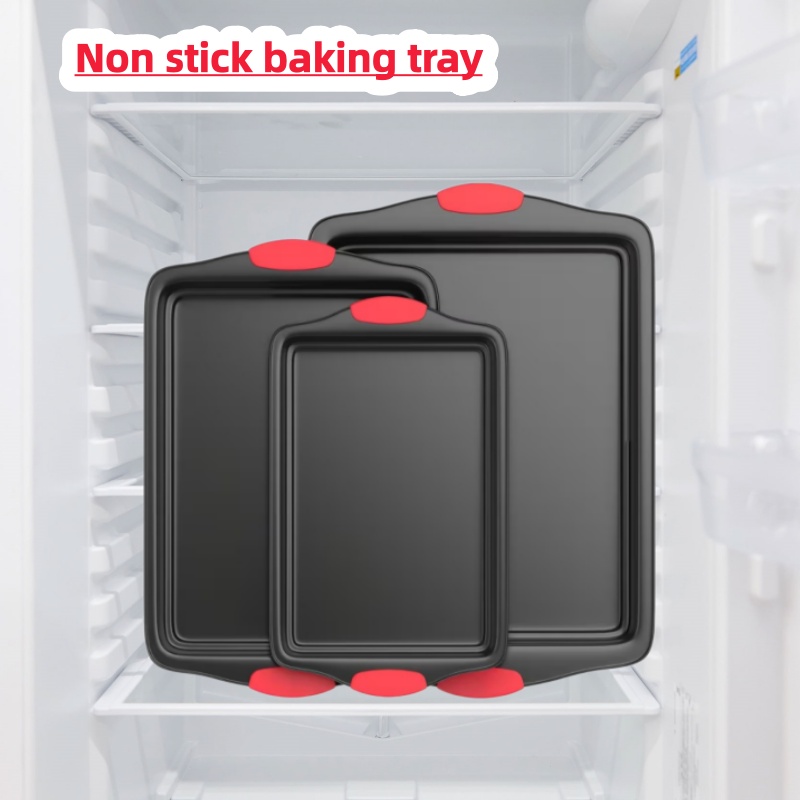 Rotary Bakery Oven - Loyang Anti Lengket Baru dengan Pegangan