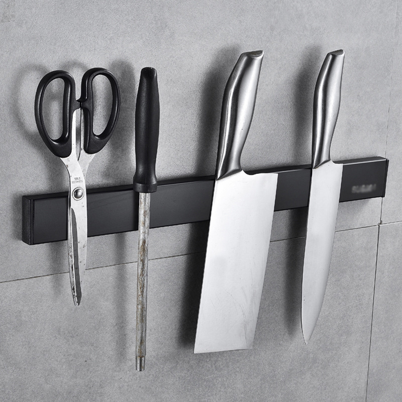 Commercial Kitchen Knife Holder - Tempat Pisau Magnet Tempel Dinding Rak