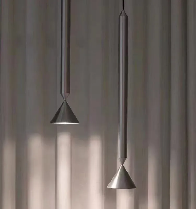 Commercial Kitchen Island - Lampu Gantung Nordic Tiang Panjang Desainer