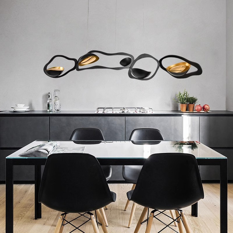 Commercial Kitchen Island - Lampu Gantung LED Nordik untuk Meja