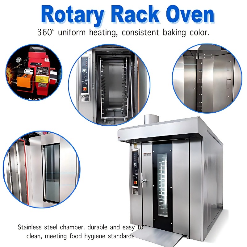 Rotary Bakery Oven - Mesin Pembuat Roti Berkualitas Tinggi, Oven
