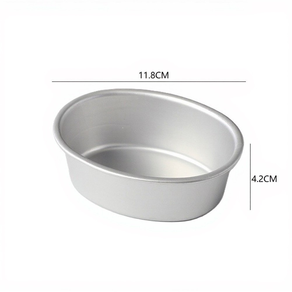 Commercial Kitchen At Home - Cetakan Kue Keju Bentuk Oval 2
