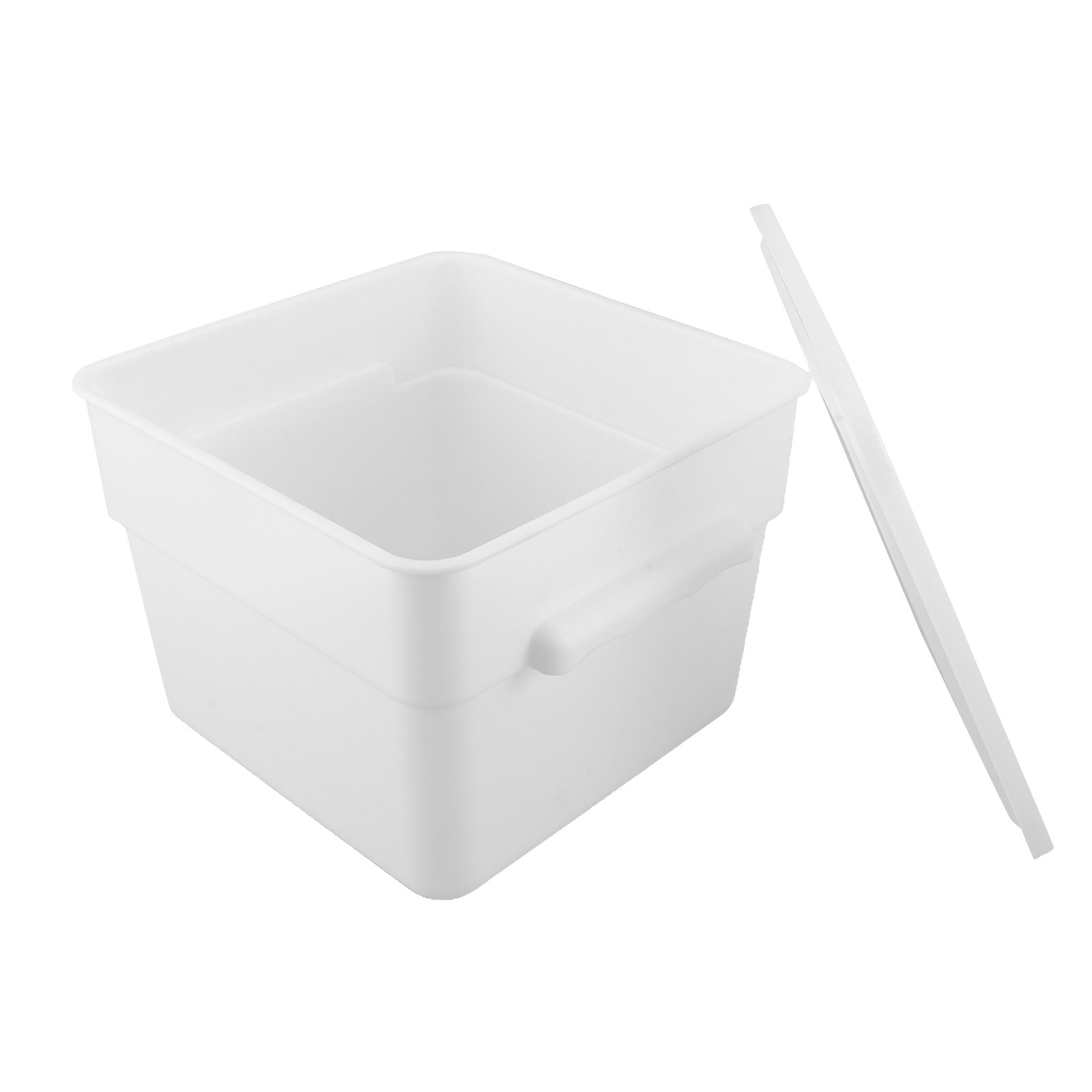 Commercial Kitchen Microwave - Wadah Penyimpanan Plastik Persegi 12L, Tempat
