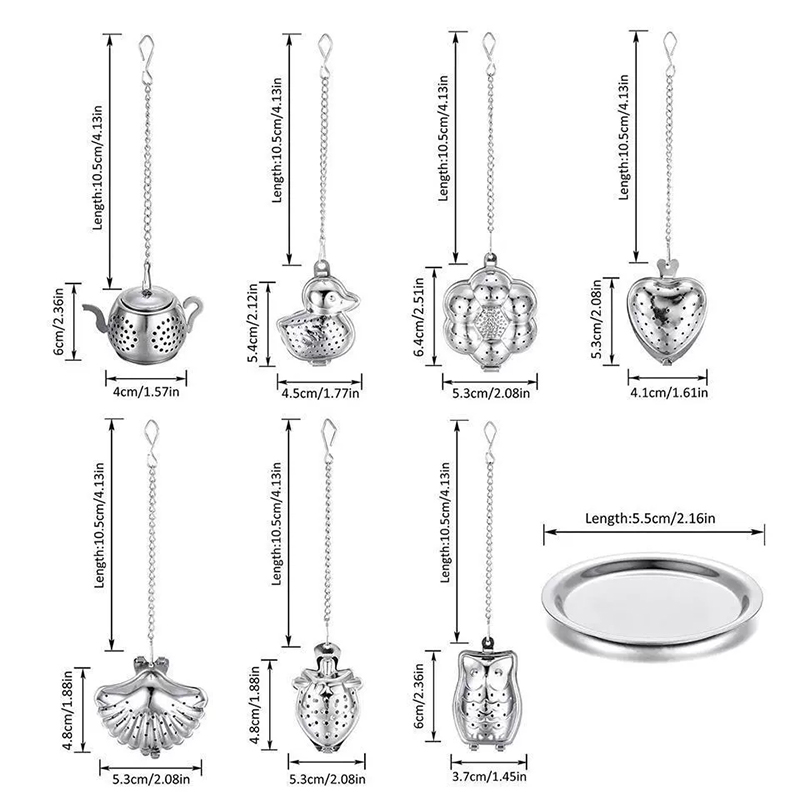 Commercial Kitchen Floor Drain - 1/2PCS Saringan Teh Kreatif dari Baja