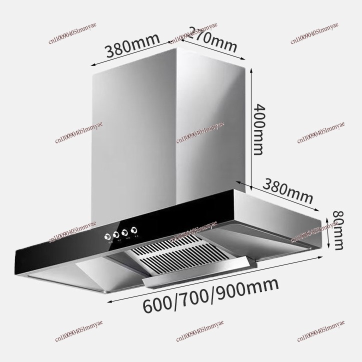 Commercial Kitchen Hood - Range Hood Daya Hisap Besar Dapur