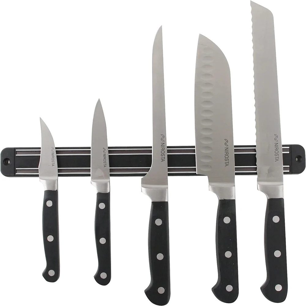 Commercial Kitchen Knife Holder - Rak pisau magnetik tempel dinding, tempat