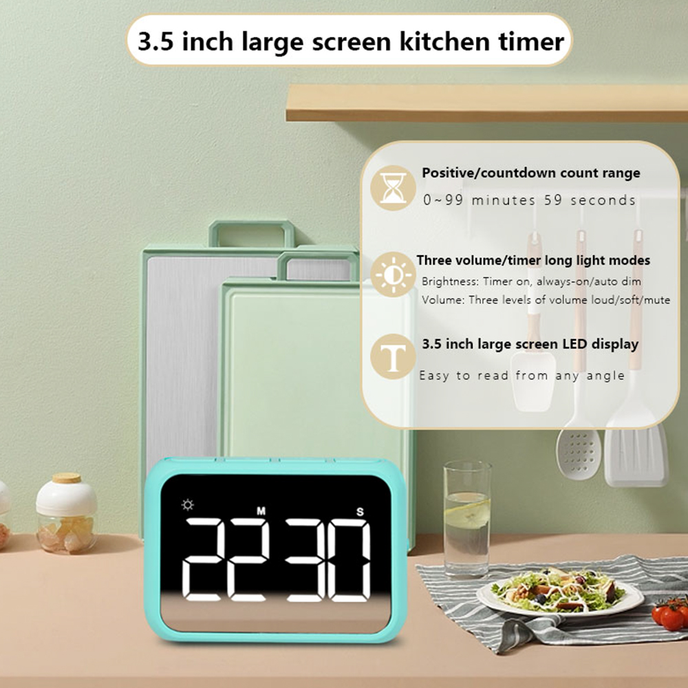 Commercial Kitchen Timer - 1 Buah Pengingat Hitung Mundur Dapur
