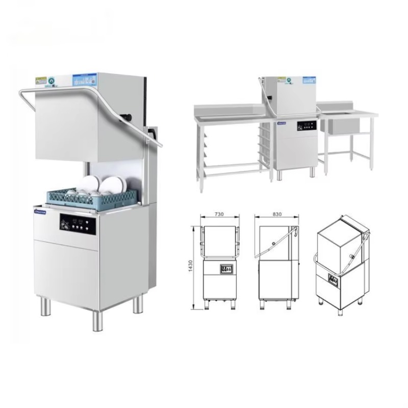 Commercial Kitchen Hood Cleaning - Mesin Pencuci Piring Otomatis Tipe Hood