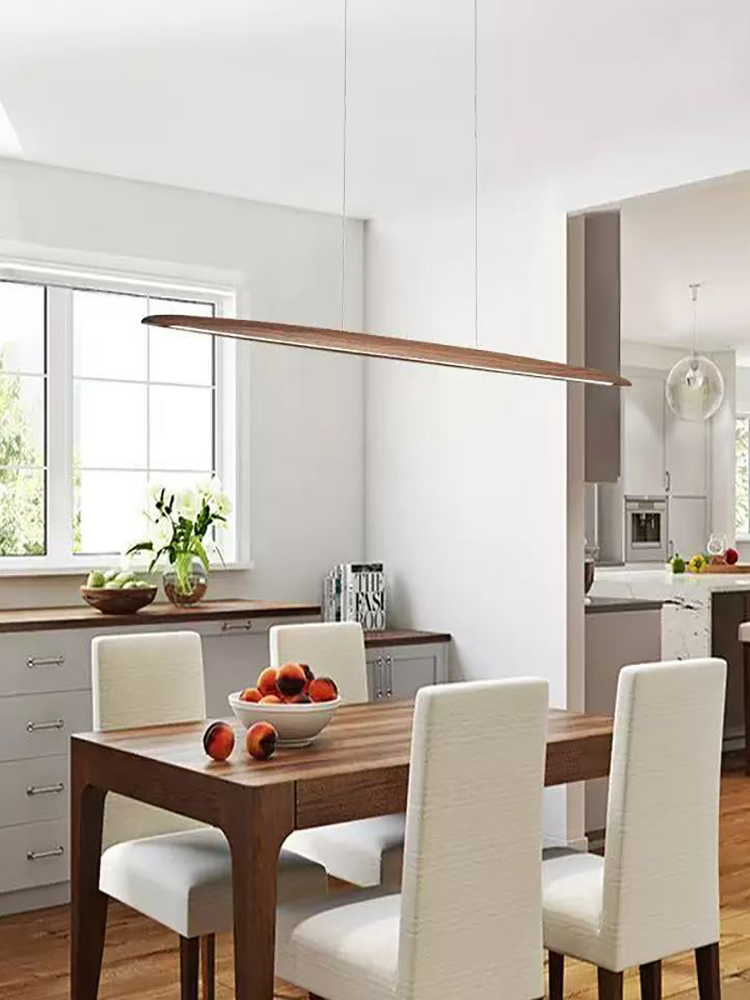 Lampu Gantung Kayu LED 2026, L - Commercial Kitchen Island ulasan dan harga