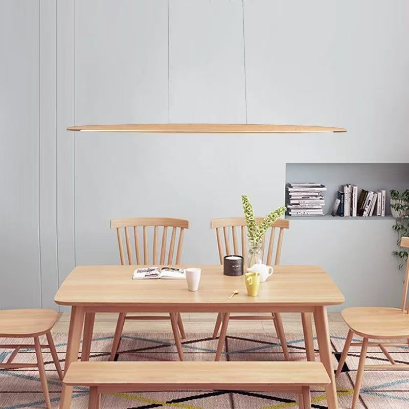 Lampu Gantung Kayu LED 2026, L - Commercial Kitchen Island ulasan dan harga