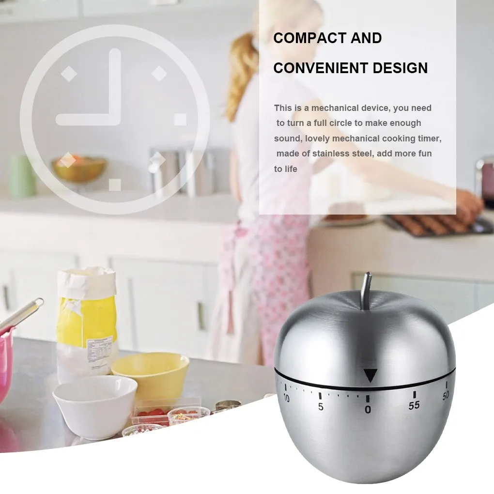 1 buah Timer Mekanis Dapur Kre - Commercial Kitchen Timer ulasan dan harga