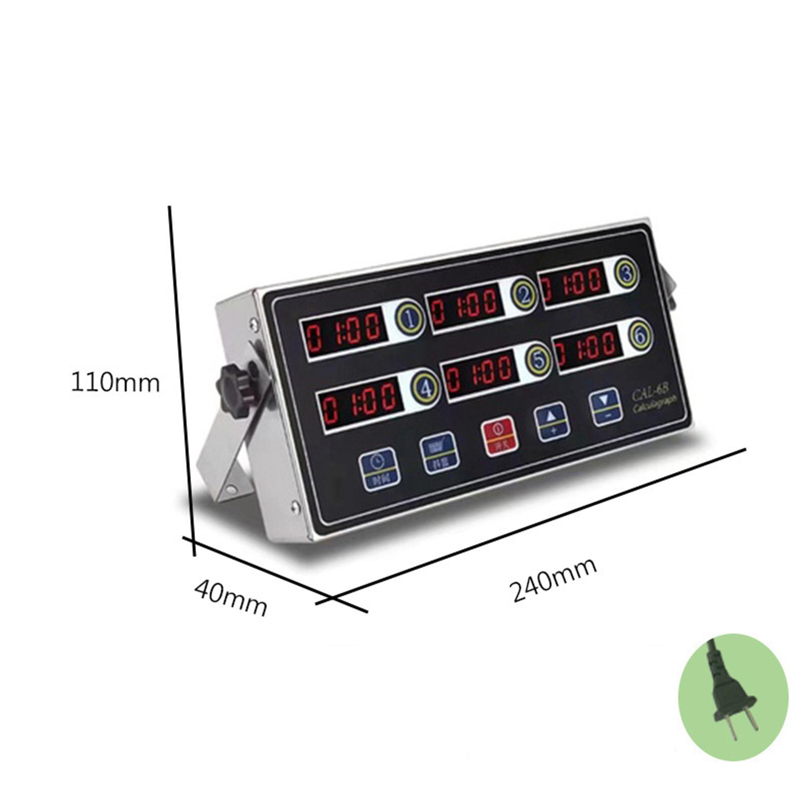 Jam Hitung Mundur Digital LED  - Commercial Kitchen Timer ulasan dan harga