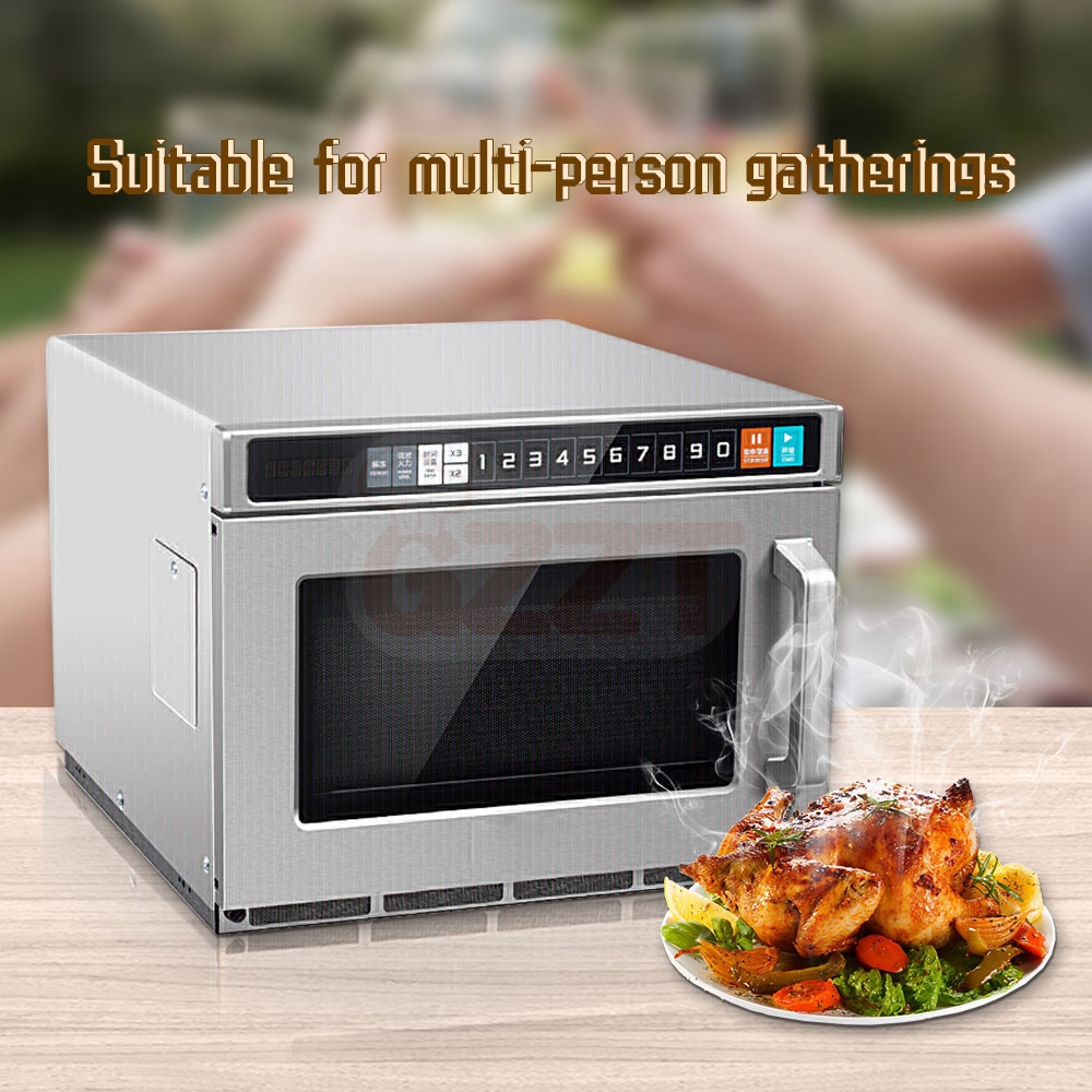 Unit Microwave Komersial 17L K - Commercial Kitchen Microwave ulasan dan harga