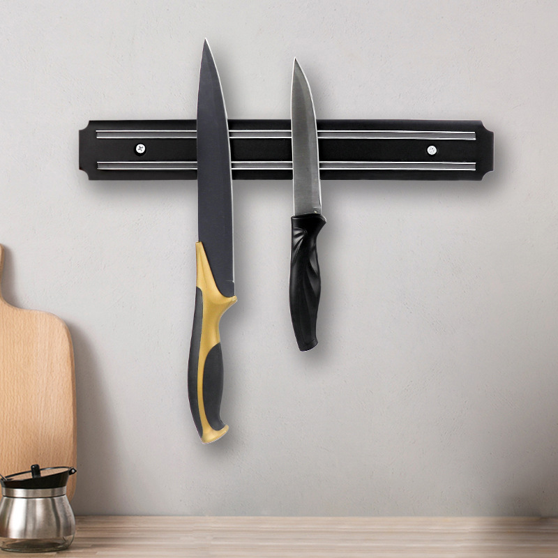 Tempat Pisau Garis Magnetik Ku - Commercial Kitchen Knife Holder ulasan dan harga