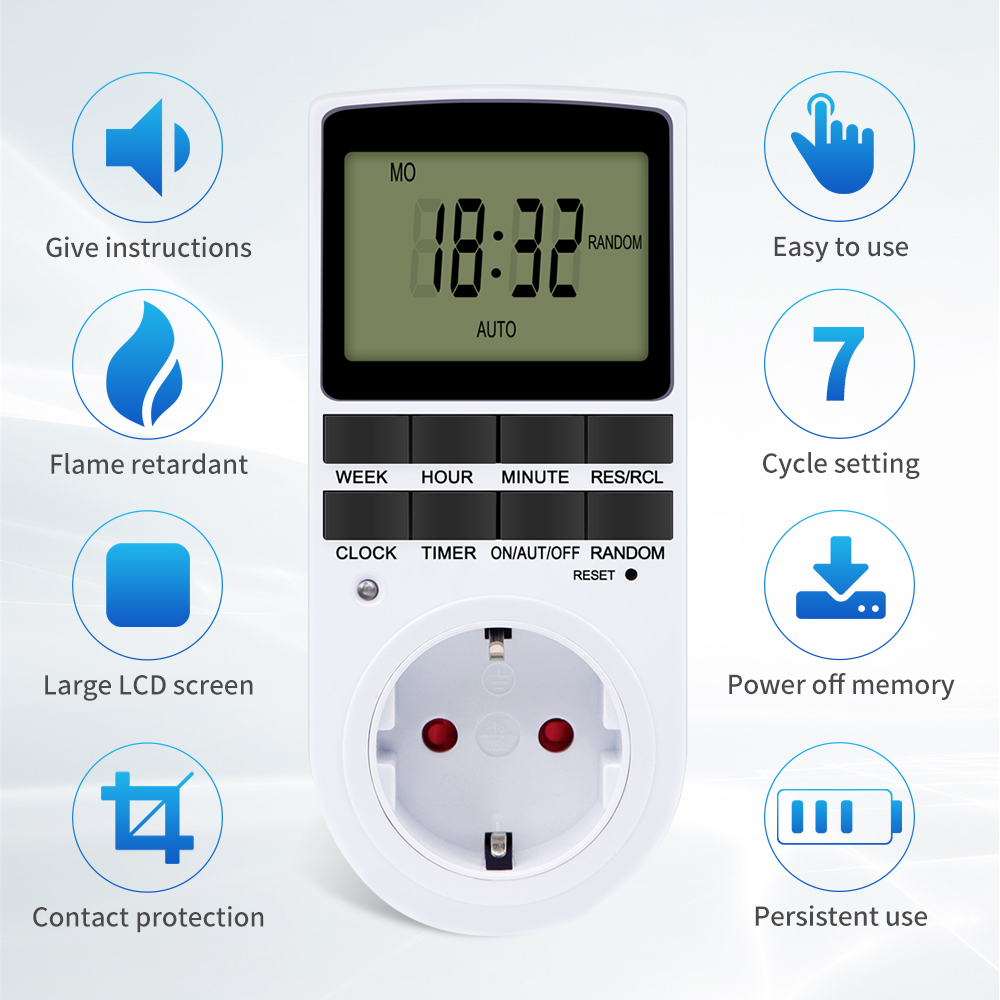 TM02 Timer Digital elektronik, - Commercial Kitchen Timer ulasan dan harga
