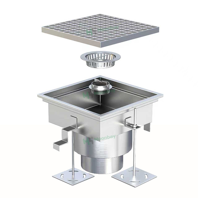 Saluran Pembuangan Industri Hi - Commercial Kitchen Floor Drain ulasan dan harga