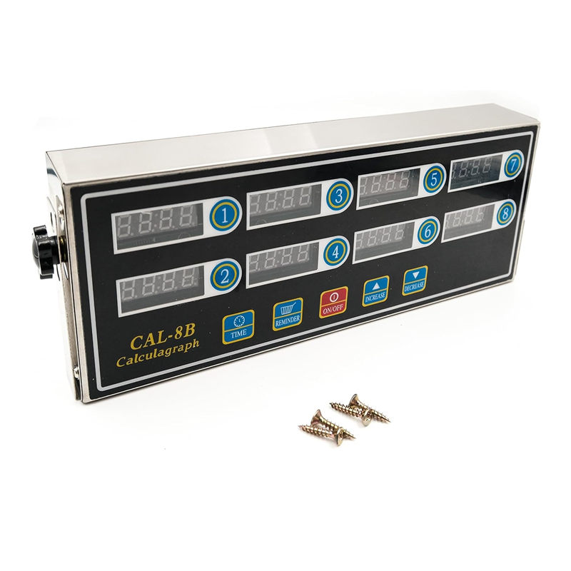Jam Timer Dapur Digital 8 Salu - Commercial Kitchen Timer ulasan dan harga
