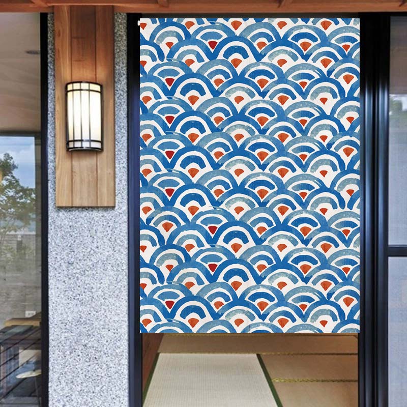 Tirai pintu Jepang Noren tekst - Commercial Kitchen Canopy ulasan dan harga