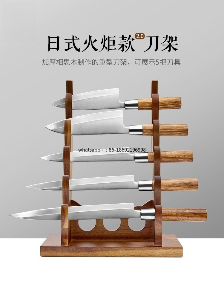 Rak Pisau Sushi Sashimi Komers - Commercial Kitchen Knife Holder ulasan dan harga