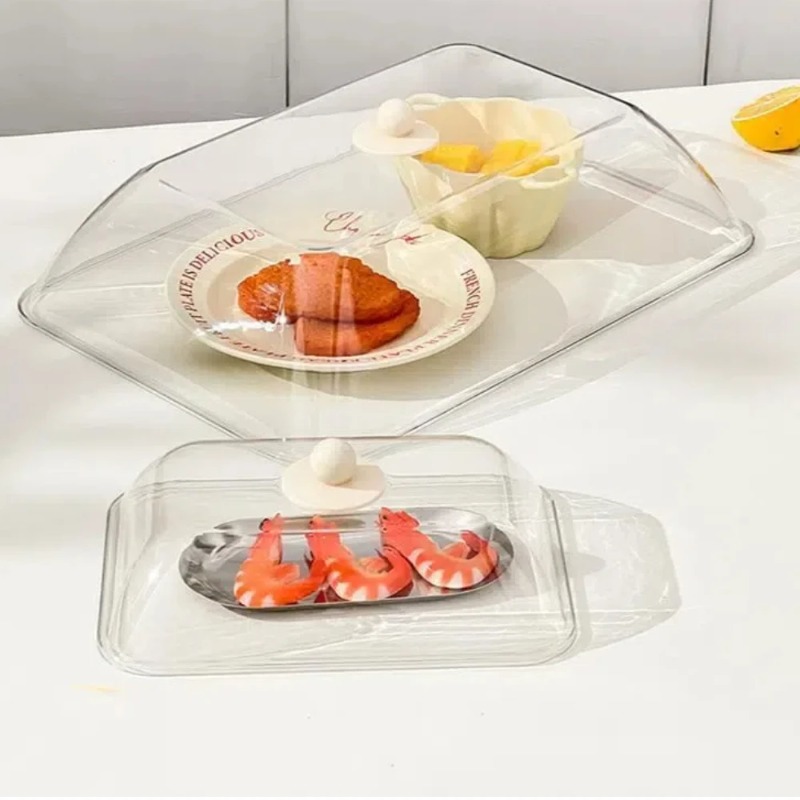 WORTHBUY Penutup Makanan Plast - Commercial Kitchen Organization ulasan dan harga