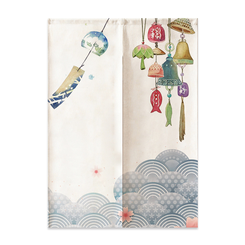 Tirai pintu Linen Jepang, tira - Commercial Kitchen Canopy ulasan dan harga