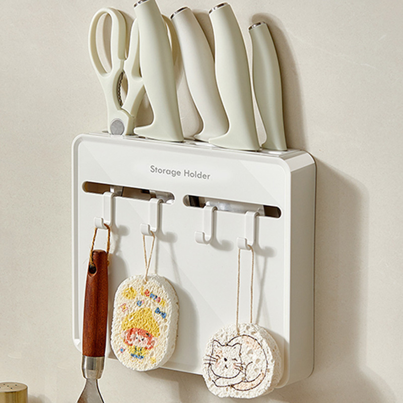Rak Pisau Dapur Tanpa Bor, Rak - Commercial Kitchen Knife Holder ulasan dan harga
