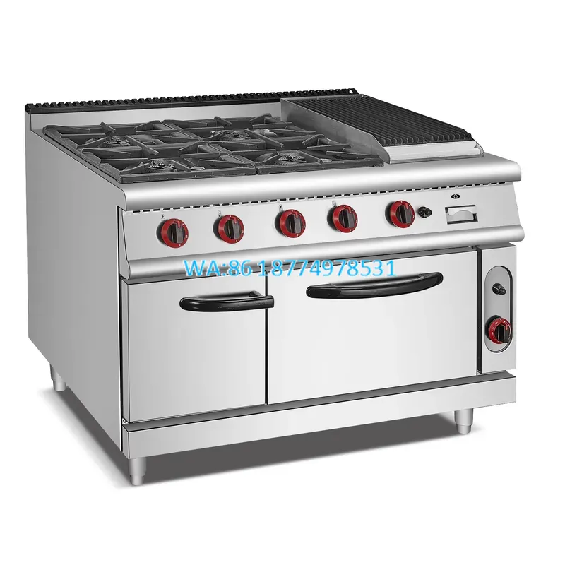 Kompor Gas Komersial Wmwmnu de - Commercial Kitchen Burner ulasan dan harga