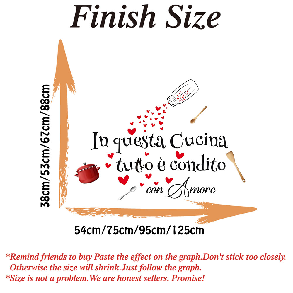 Stiker Dinding Bahasa Italia D - Commercial Kitchen Fridge ulasan dan harga